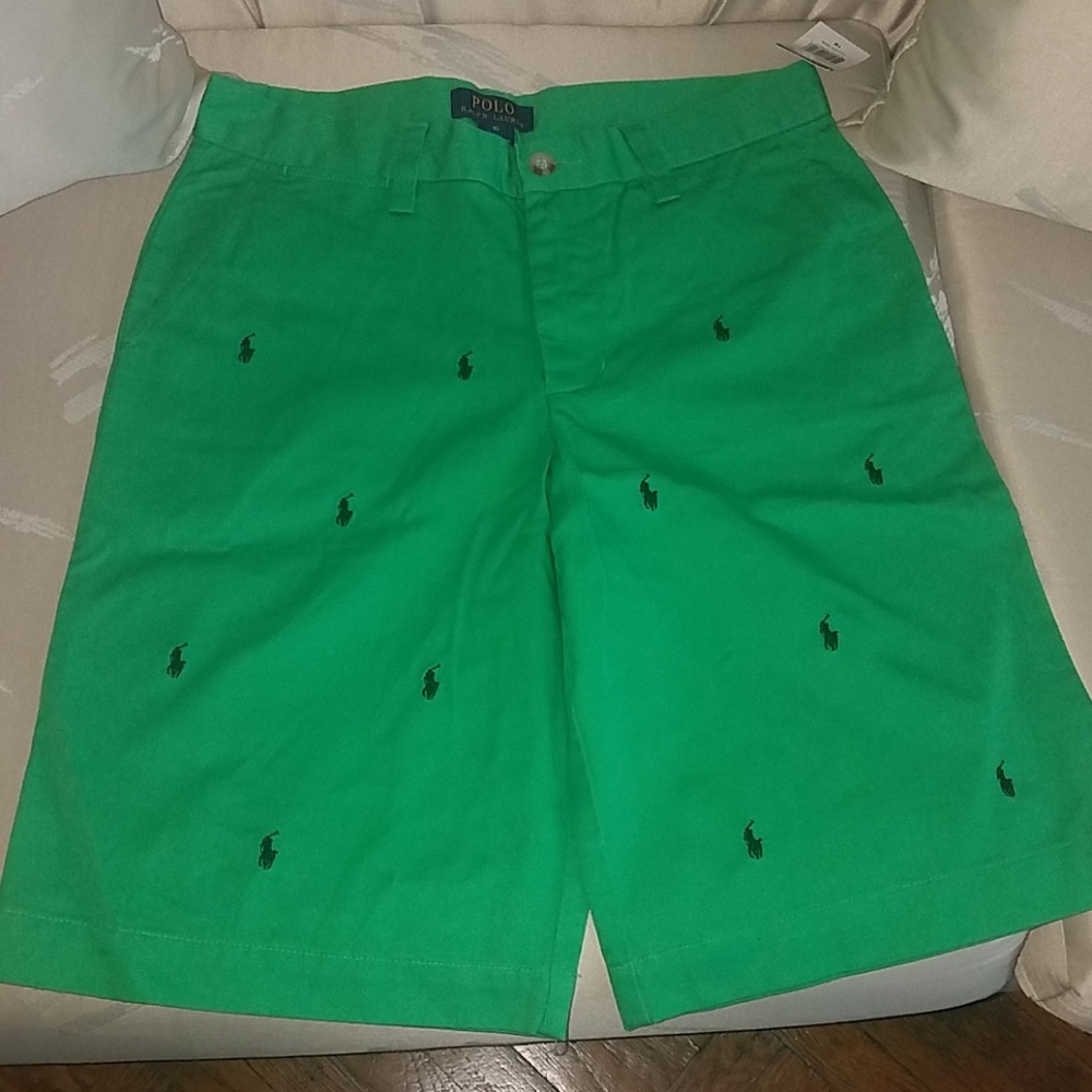 Polo all over pony shorts